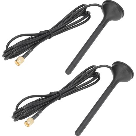 2 Stück XPGSM007 Magnetantenne 7002700MHz 3,5dBi Magnetantenne für 4G Router Werbeautomaten Verkaufsautomaten (1/5)