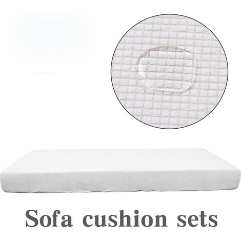 Housse De Coussin De Canapé - Imperméable - Extensible - Pour 1 À 4 Places - Polyester - Lavable En Machine (1/3)