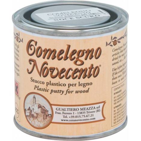 12 pcs mastic plastique 250 ml Novecento restauration de meubles en bois de noyer clair
