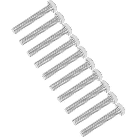10 Stück Sechskantschrauben, hochfeste Hardware-Werkzeuge aus Edelstahl 304 für M8x50-Schrauben (1/5)