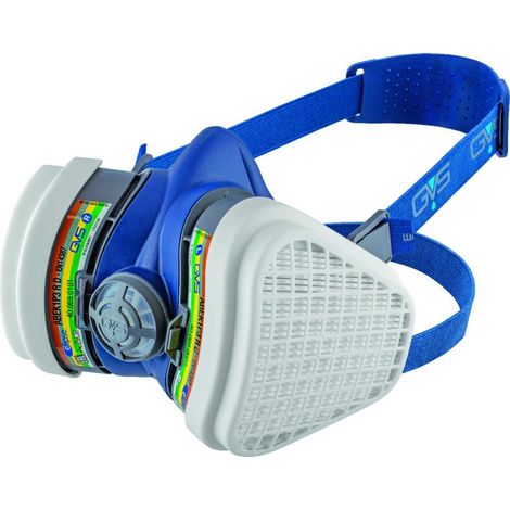 GVS Mehrweg-Halbmaske Elipse ABEK1-P3 RD,Gr.M/L