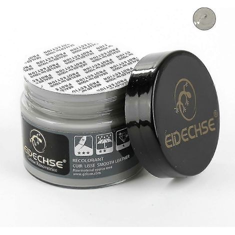 Teinture pour cuir 11 couleurs 50 ml peinture huileuse pour bricolage professionnel pour la réparation de sacs canapés et chaussures en cuir - Gris 08 (1/5)