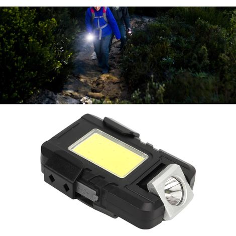 Multifunktionale LED-Laufleuchte mit magnetischem Kleiderclip, tragbare Arbeitsleuchte mit Silikonband, Outdoor-Nachtangelleuchte, Hochleistungs-Stirnlampe, Inspektionsleuchte (1/5)