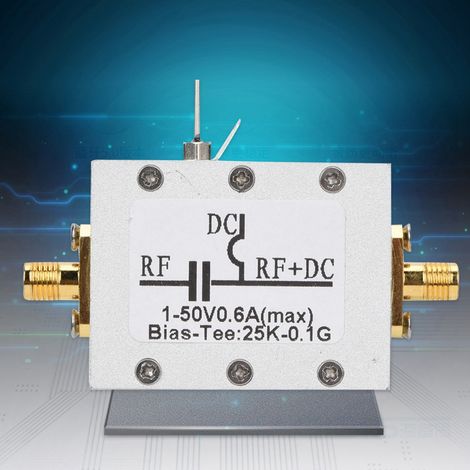 Alimentation RF Large Bande 25K-100MHz pour Systèmes Radio et Micro-ondes