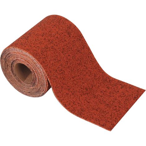 Rollo de Papel Abrasivo Wolfcraft Grano 80 5m x 115mm (1772000)