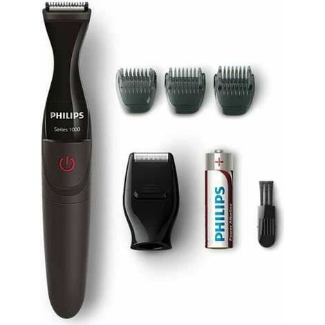Philips MG1100/16 Multigroom Series 1000 Rasoio Regolabarba di Precisione Nero