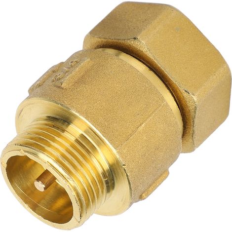 Clapet anti-retour en laiton, unidirectionnel, filetage de compteur d'eau Streamline, outil de contrôle de reflux DN20x25 (1/5)