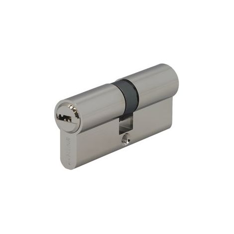 cilindro seguridad 35x35 mm/13,5 leva corta niquelado con 5 llaves (1/5)