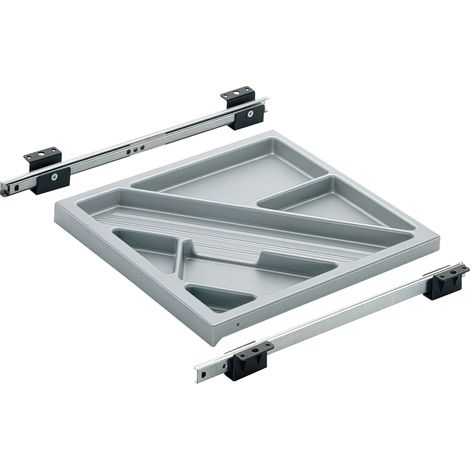 HETTICH SYSTEMA TOP 2000 Schreibmaterial-Auszug Set, EB 380 mm, schwarz (1/5)