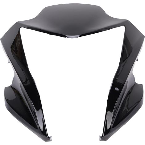 Couvercle de carénage de phare avant de moto, capot de remplacement pour ER6N ER-6N 2012 – 2016 noir.