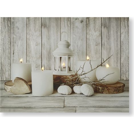 Art for the Home Leinwandbilder LED Coastal Treasures 60x80cm (1/5)