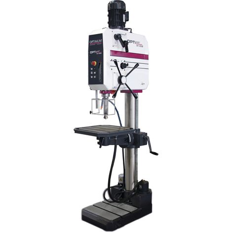 Perceuse à colonne industrielle par engrenages - capacité ø 40 mm - CM4 - 2,2 kW - 400V - avance automatique électromagnétique Optidrill DH45GE