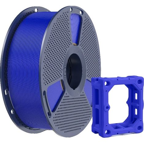 Filamento PLA, elevata resistenza, estrusione liscia, blu Klein (1/2)