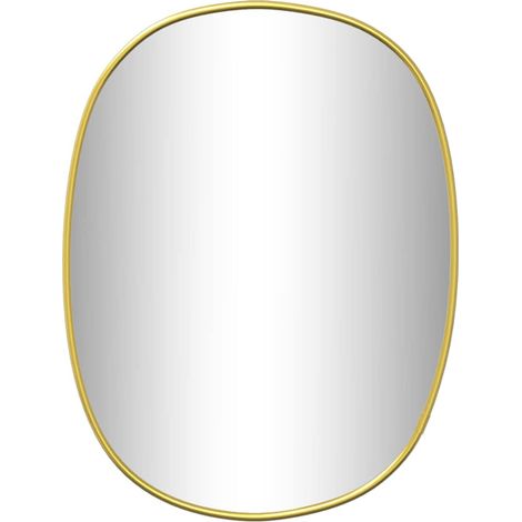 Miroir mural Doré 30x25 cm