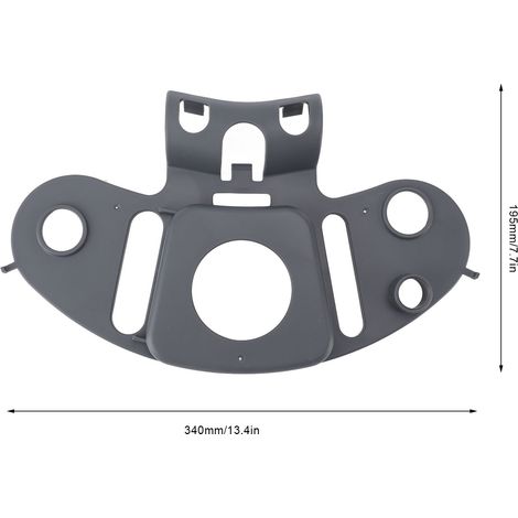 Ortviai Support de rangement pour Thermomix TM5 et TM6 en ABS – 34 x 19,5 cm, robuste et facile à installer (1/4)