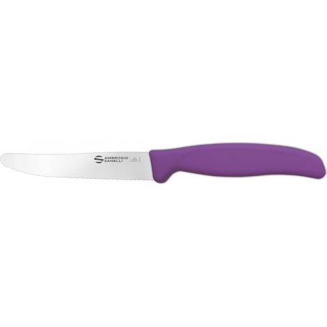 Couteau dentelé Pikutek Ambrogio Sanelli Supra 11 cm violet