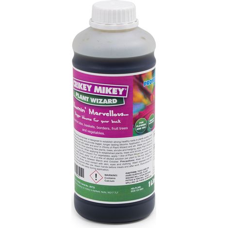 Crikey Mikey Plant Wizard 1 Litre Nutrients Booster, Professional Formula (1/5)