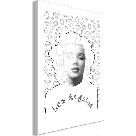 Tableau Imprimé "Marylin Monroe" 60 x 90 cm (1/2)