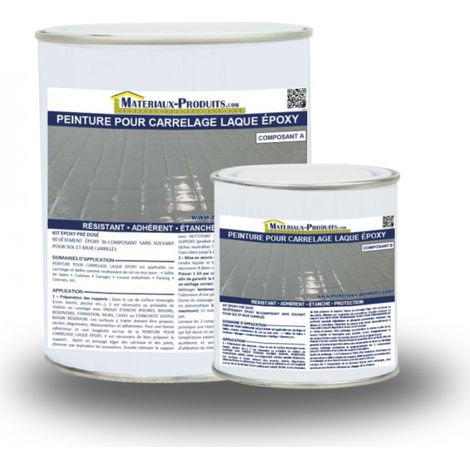 Peinture Laque Epoxy Spécial Carrelage - 1 Kg Blanc - MATPRO (1/3)