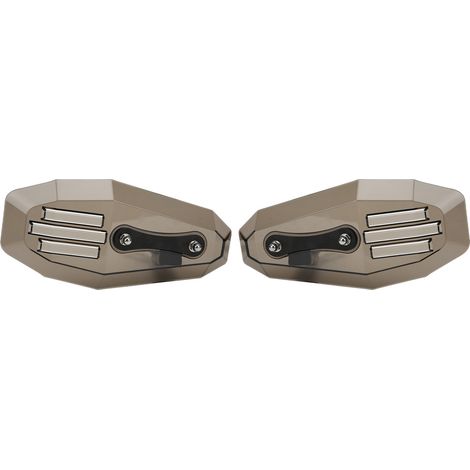 2PCS Protège-mains Universel Moto Polycarbonate Accessoire Moto Teinté (1/5)