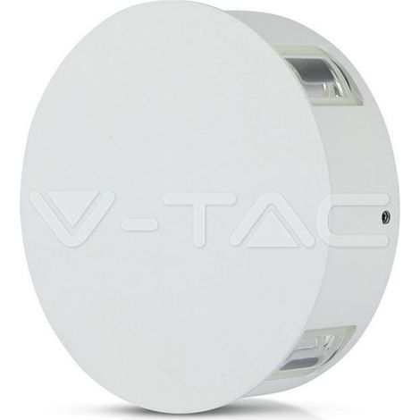 Lampada LED da Muro Arrotondata 5W Colore Bianco 4000K IP20 SKU 8232 (1/5)