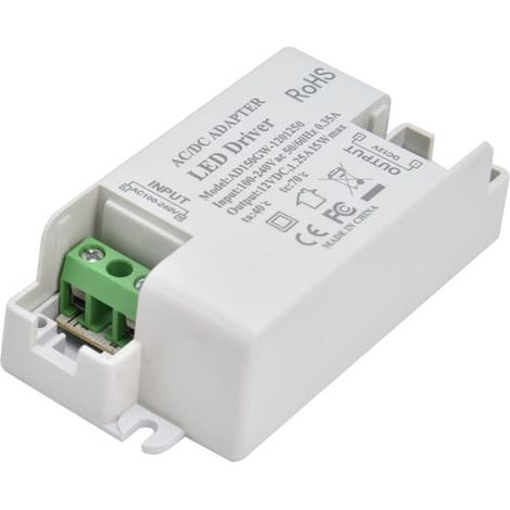 Alimentation LED 0,35 A pour petit éclairage intérieur, transformateur de commande 100-240 V CA (1/5)