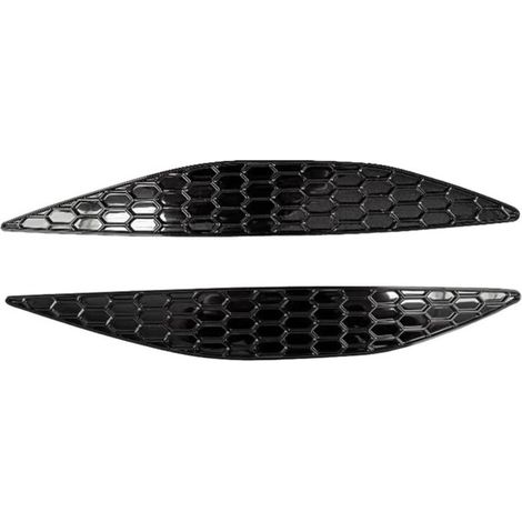 1 Paire de Garnitures Couverture Feu Antibrouillard ArrièRe en Nid D'Abeille pour Golf 7 MK7 2014-2018 Autocollants Bandes Pare-Chocs Barre (1/4)