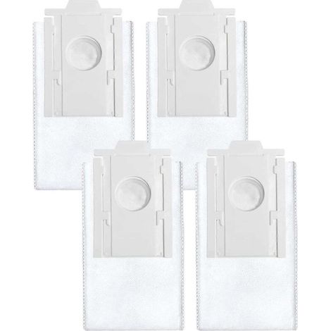 Pack of 4 replacement dust bags for Jet Bot+ Jet Bot AI+ robot vacuum cleaner cleaning station (VCA-RDB95) - AquaForge (1/5)