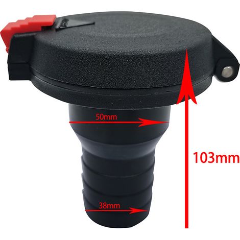Water tank cap, RV/boat plastic fuel filler cap - fuel filler cap - 38 (1/4)