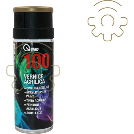 VMD 100 bomboletta vernice acrilica spray 400 ml colore oro pallido (1/2)
