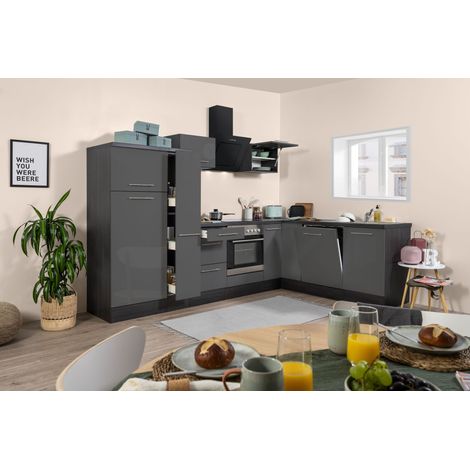 Cuisine Cuisine d'angle Chêne gris Amanda 290 x 200 cm Respekta Premium (1/4)
