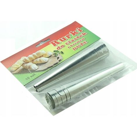 STAMPI A TUBO PER PANNA DA FORNO TUBO PER BISCOTTI 10 pezzi GRANDI 12 cm SUPER