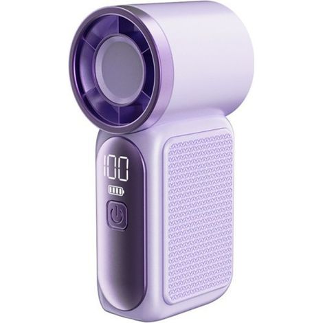 Mini ventilateur portable, ventilateur haute vitesse, compact et portable, vitesse de ventilation réglable (Violet) (1/5)