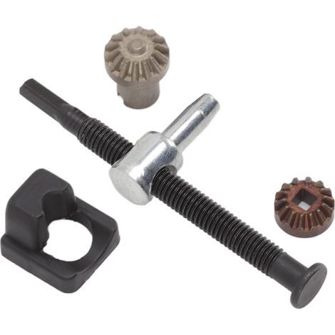 2 Kit de Réglage de Tendeur de Barre de Chaîne Kit de Montage de Réparation de Tendeur de Tronçonneuse en Fer et en Aluminium pour CS370 CS400 CS4200ES (1/5)