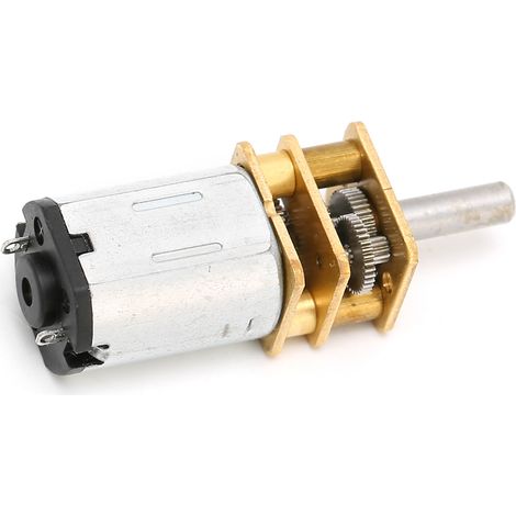 12FN20 DC 6V 400RPM 3x10mm Wellenzahnrad-Getriebemotor Untersetzungsgetriebemotor für Roboter (1/5)