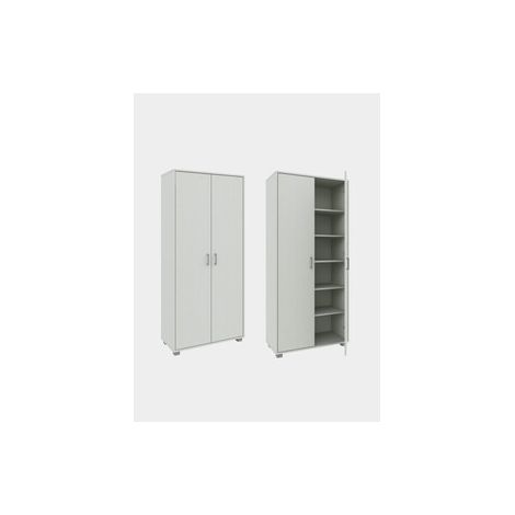 MOBILE ALTO 2A MULTIUSO 78X35X170 CM BIANCO FRASS