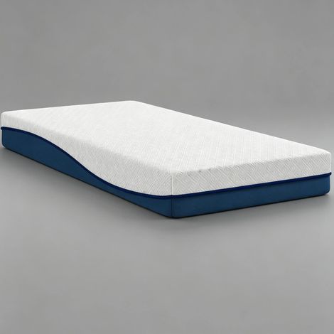 Materasso 90x190 cm in memory foam al tè verde, sfoderabile e lavabile, 20 cm HAVRYA (1/5)