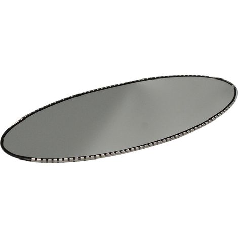 GARRYFIZH Convient pour BMW E46 M3 E39 M5 rétroviseur ovale en verre de remplacement à gradation automatique (1/5)