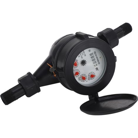 DN15 15mm Trockenwasserzähler innen/außen, magnetische Kupplungsübertragung, korrosionsbeständiger Durchflussmesser, für den Einsatz im Haushalt und in der Industrie. (1/5)