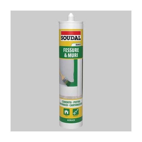 SILICONE ACRILICO SOUDAL 300 ML GRIGIO - 1 pezzi - Idroweb