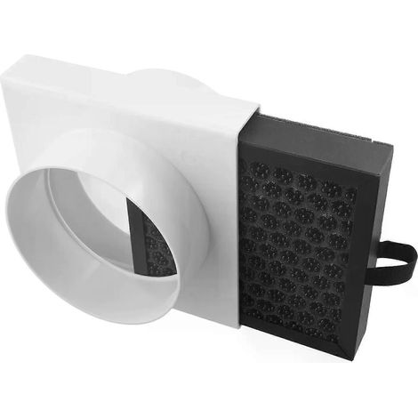 Für Kanalluftfilter Inline-Kanalkastenlüftung FÜR PVC/PE-Rohr Aluminiumfolienrohr Einlassvorfilter FÜR Lüftungssysteme-JXLGV (1/4)