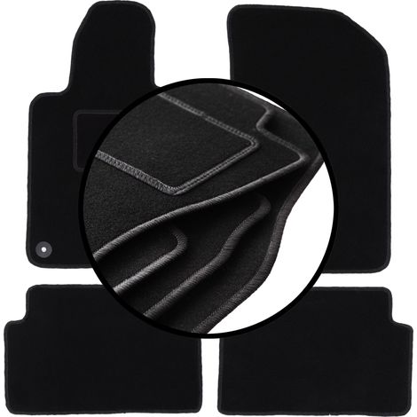 Komplettset Veloursmatten für: Peugeot 508 I Limousine, Kombi, SW, RXH (2010-2018) (1/5)