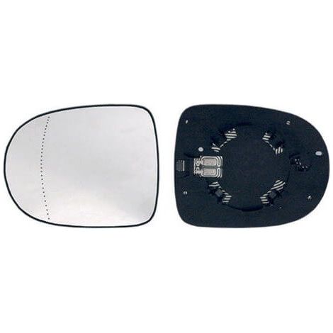 Verre de rétroviseur droit ou gauche asphérique chauffant Renault Clio 3 phase 2 2009-2012