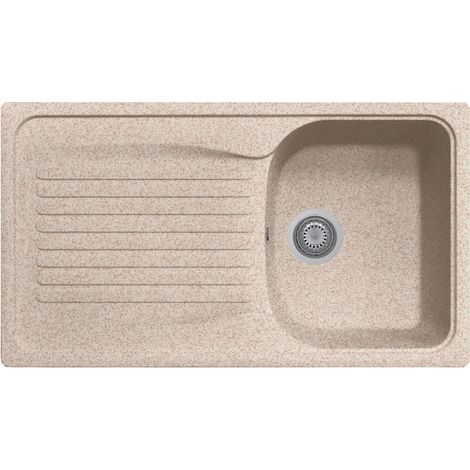 Lavello composito cucina Plados HR0861 una vasca - UG94 Avena