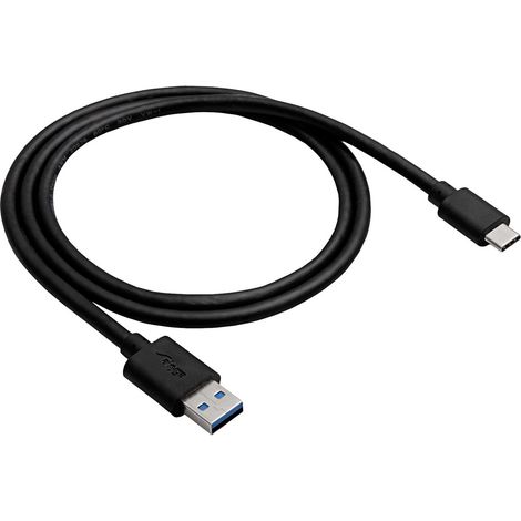 Akyga USB-Kabel USB-A Stecker, USB-C® Stecker 0.50 m Schwarz AK-USB-24 (1/2)