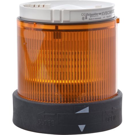 Elemento luminoso led di segnalazione permanente 24V arancio