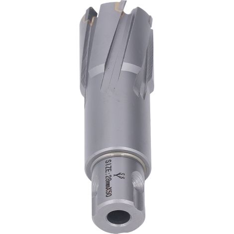 Foret scie cloche carbure pour plaque acier, coupeur de trous 50mm pour perceuse magnétique, profondeur de perçage 28mm (1/5)