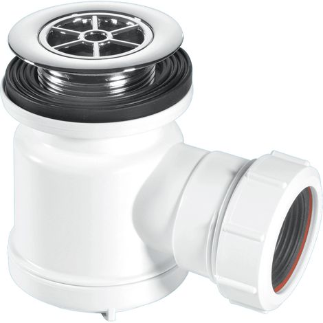 McAlpine STW3-R 19mm Water Seal Shower Trap with Universal Outlet (1/4)
