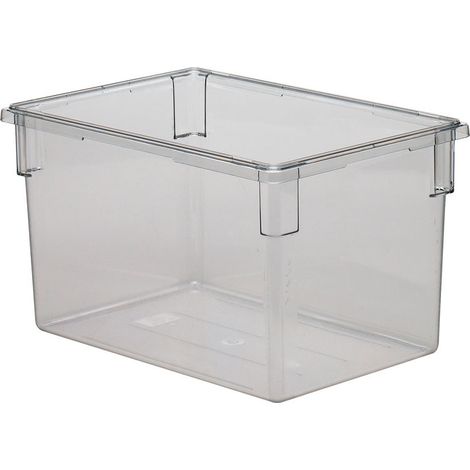 Boîte de stockage - 66 x 46 x 38 cm - Transparent - Lot de 3 - Cambro