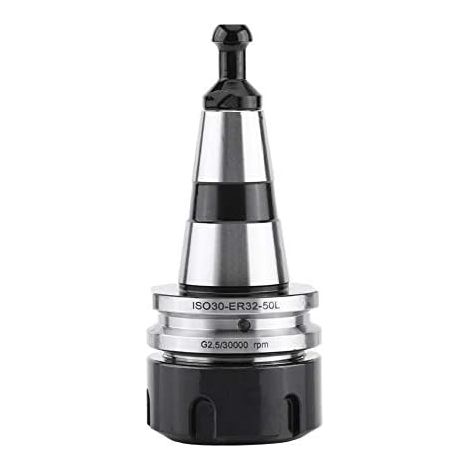 ISO30 ER32 50L Balance Chuck, G2.5 Balance Collet Lathe Chuck, 30,000 RPM, CNC, Stainless Steel Tool Holder (1/5)